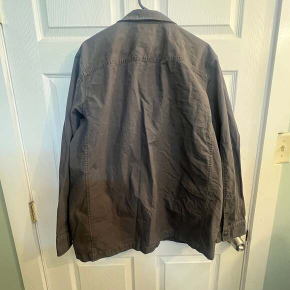 The North Face Men's Battlement Long-Sleeve Utility Shirt Shacket Size XL Dark G - Picture 9 of 9